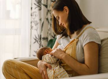 Mother breastfeeding